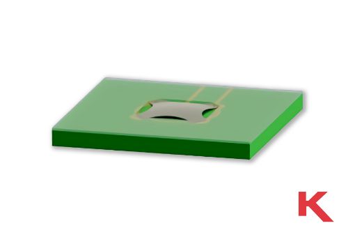 Picture of Keypad Dome Spacer Adhesive