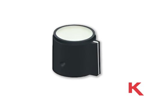 Picture of Instrumentation Knob Standard Black