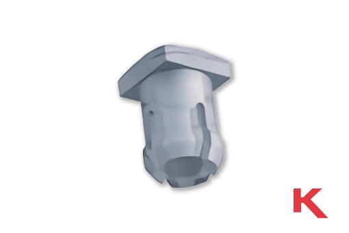Picture of LED Lens Cap Square Clear
