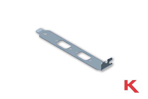 Picture of PC Bracket Multiple D-Sub