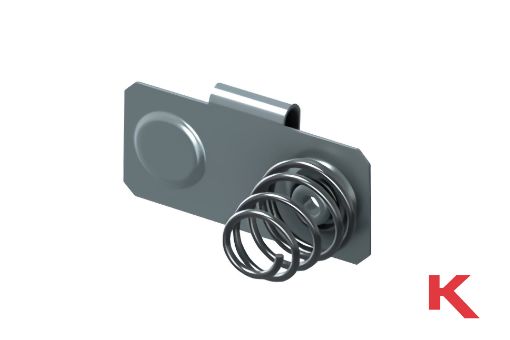 Picture of Battery Spring Contact Dual Contact
