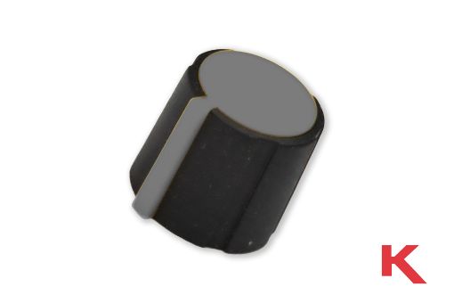 Picture of Knob Single Bar Grey