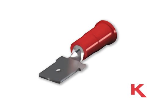Picture of Connector Quick Connect Red
