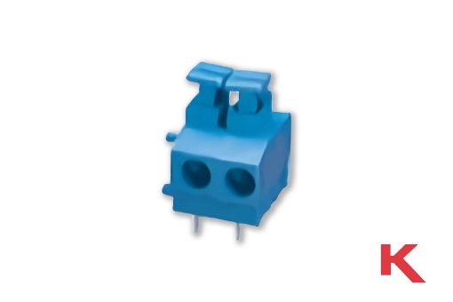 Picture of Terminal Block Push Button Blue