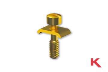 Show details for Terminal Screw Flat Head Yellow Chromate Picture of Terminal Screw Flat Head Yellow Chromate