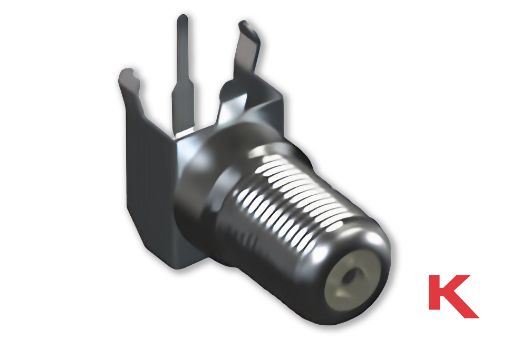 Picture of Coaxial Connector "F" Female Connector