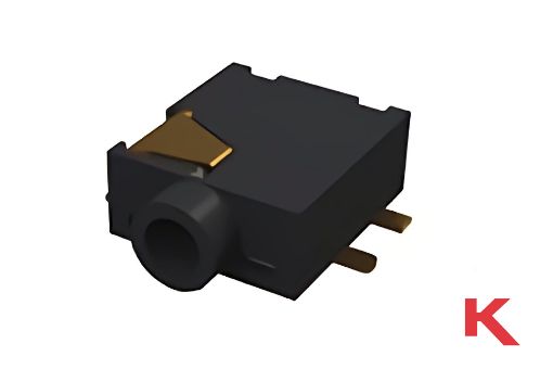 Picture of 3.5mm Audio Jack Stereo Black