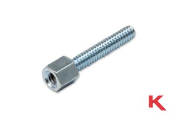 Show details for Jack Screw Standard Clear Chromate Picture of Jack Screw Standard Clear Chromate