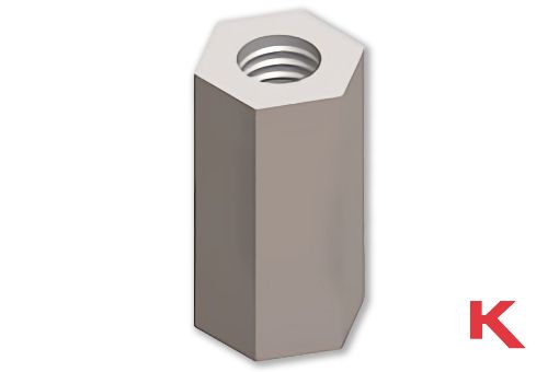 Picture of Spacer Threaded