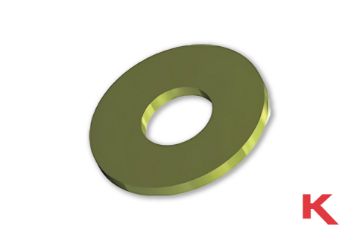 Show details for Jack Screw Washer Flat Yellow Chromate Picture of Jack Screw Washer Flat Yellow Chromate