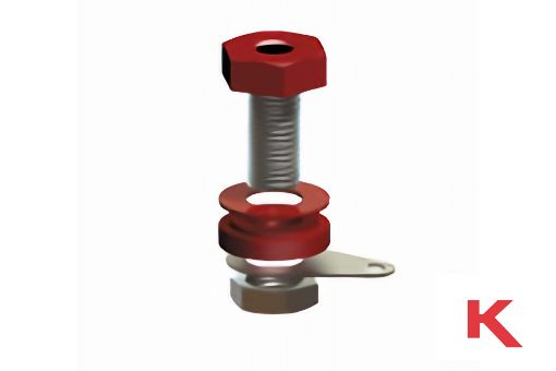 Picture of 4.5mm Banana Jack Standard Red