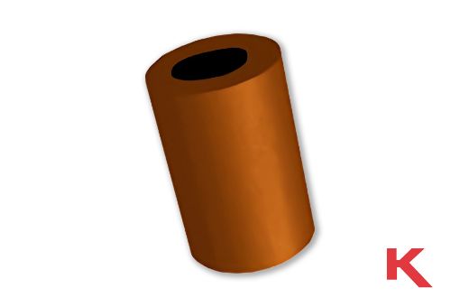 Picture of Spacer Clear Hole