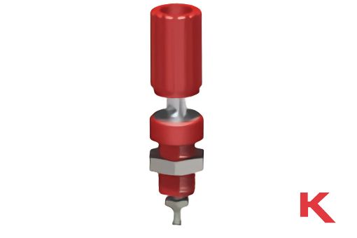 Picture of Binding Post Terminal Standard Red