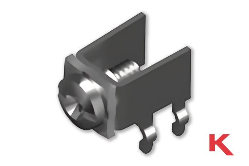 Picture of Screw Terminal Thru-Hole Mount, Snap-In, SEMS Screw