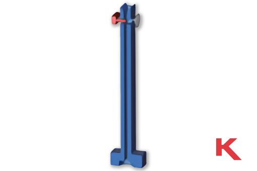 Picture of Board Guide Standard With Threaded Insert Blue