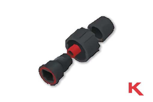 Picture of Socket Cover Water Proof Keystone Cap Black
