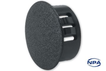 Show details for Hole Plug Dome Black Picture of Hole Plug Dome Black