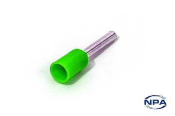 Show details for Ferrule Single Wire Green Picture of Ferrule Single Wire Green