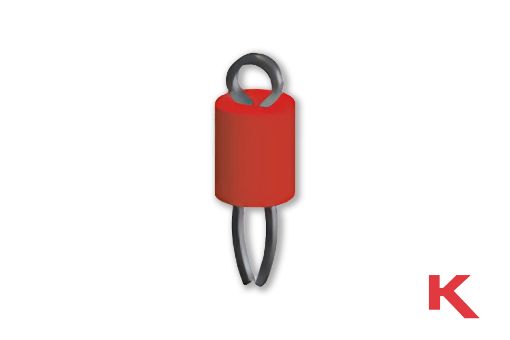 Picture of Test Point Miniature Red