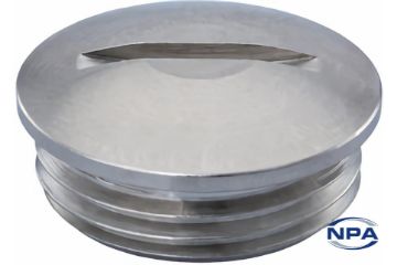 Show details for Hole Plug Threaded Grey Picture of Hole Plug Threaded Grey