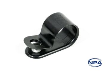 Show details for "P" Clip Heavy Duty Black Picture of "P" Clip Heavy Duty Black
