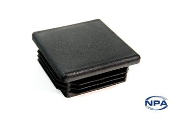 Show details for Tube Plug Square Matte Black Picture of Tube Plug Square Matte Black